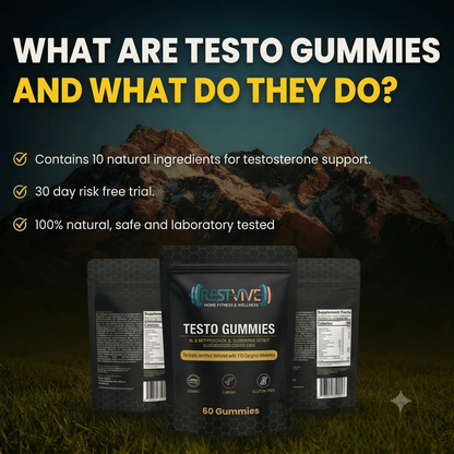 Restvive Testo Gummies