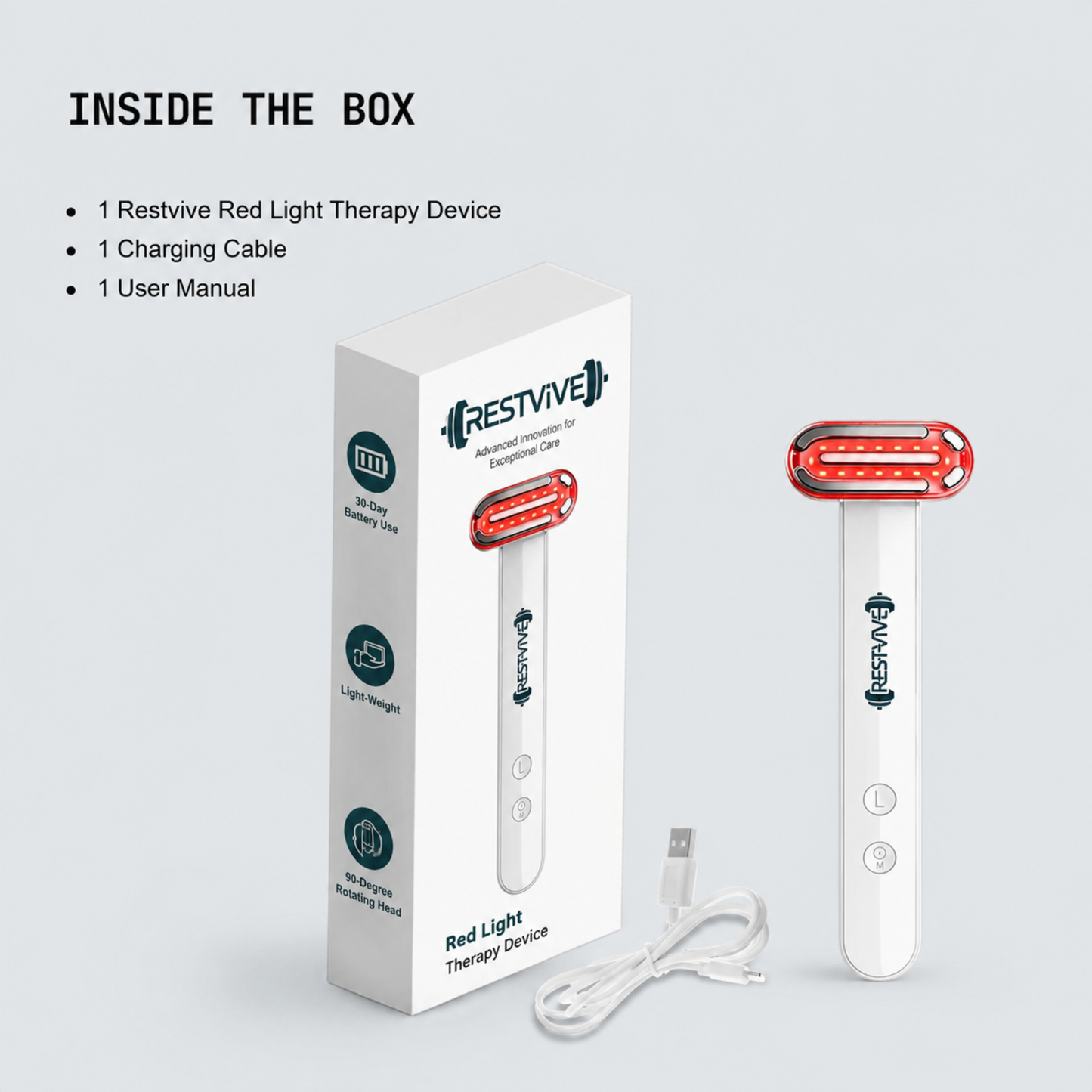 Restvive Red Light Therapy Device