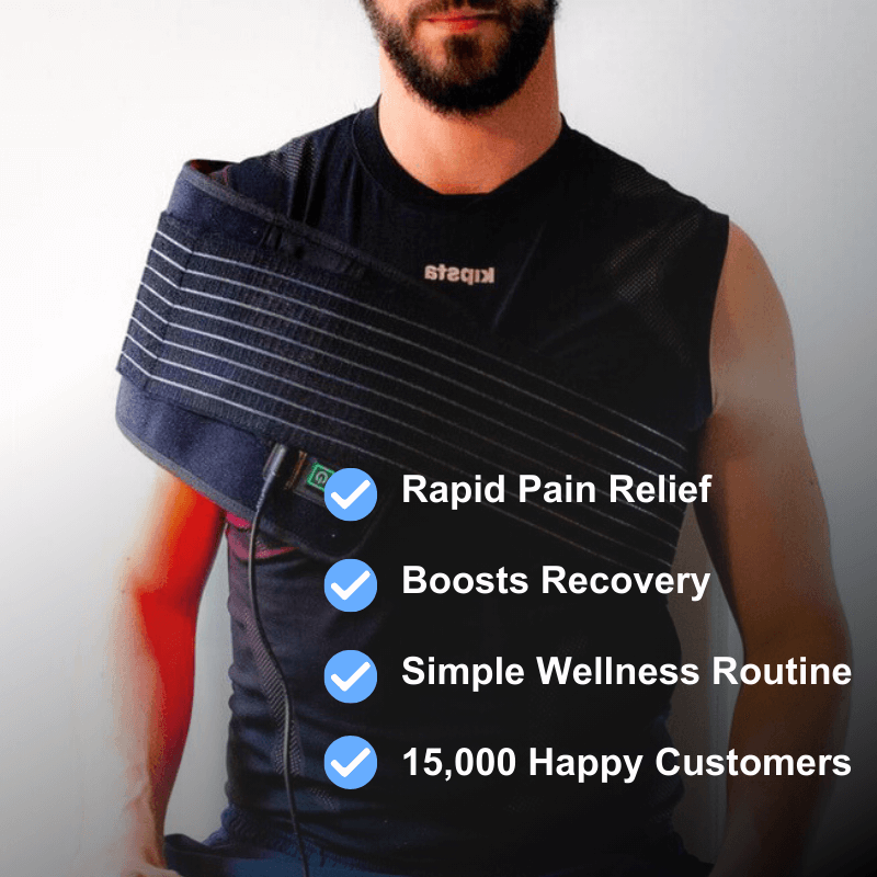 Red light therapy belt benefits — 660nm red and 850nm near-infrared
