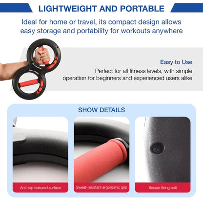 Adjustable Hand Grip Strength Trainer – Forearm, Wrist & Arm Exerciser