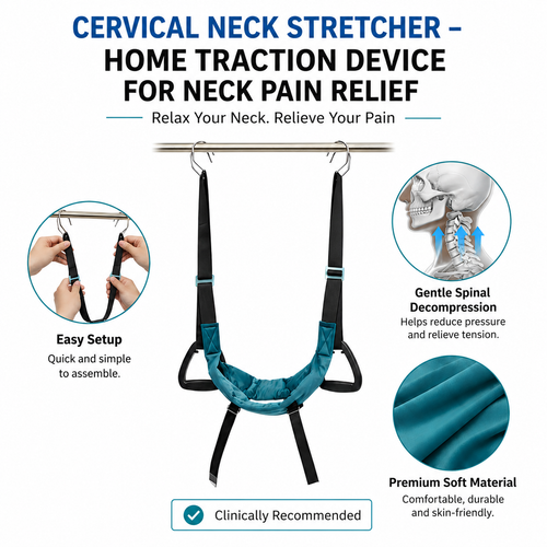 Cervical Neck Stretcher – Home Traction Device for Neck Pain Relief