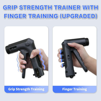 Flex Vibe® PowerGrip Pro – Adjustable Hand Grip Strengthener with Counter for Wrist & Forearm Training