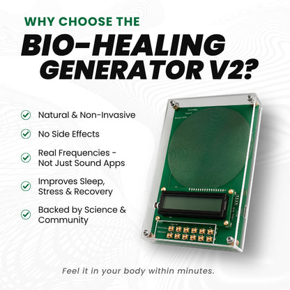 Bio-Healing Frequency System - Your Path to Better Sleep & Stress-Free Living