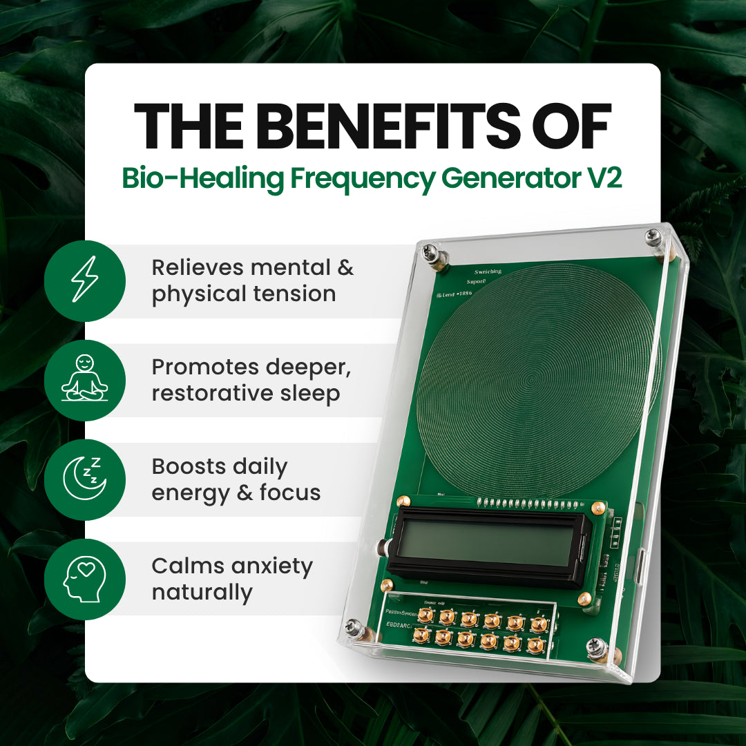 Bio-Healing Frequency System - Your Path to Better Sleep & Stress-Free Living
