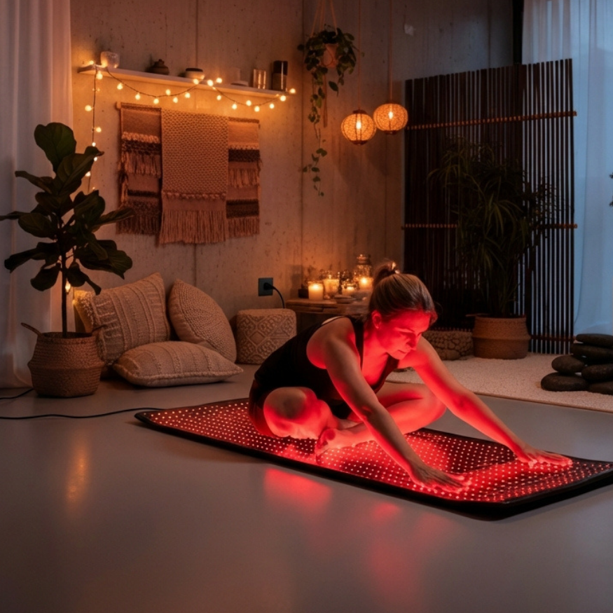 Restive Red Infrared Light Therapy Mat: Whole-Body Wellness