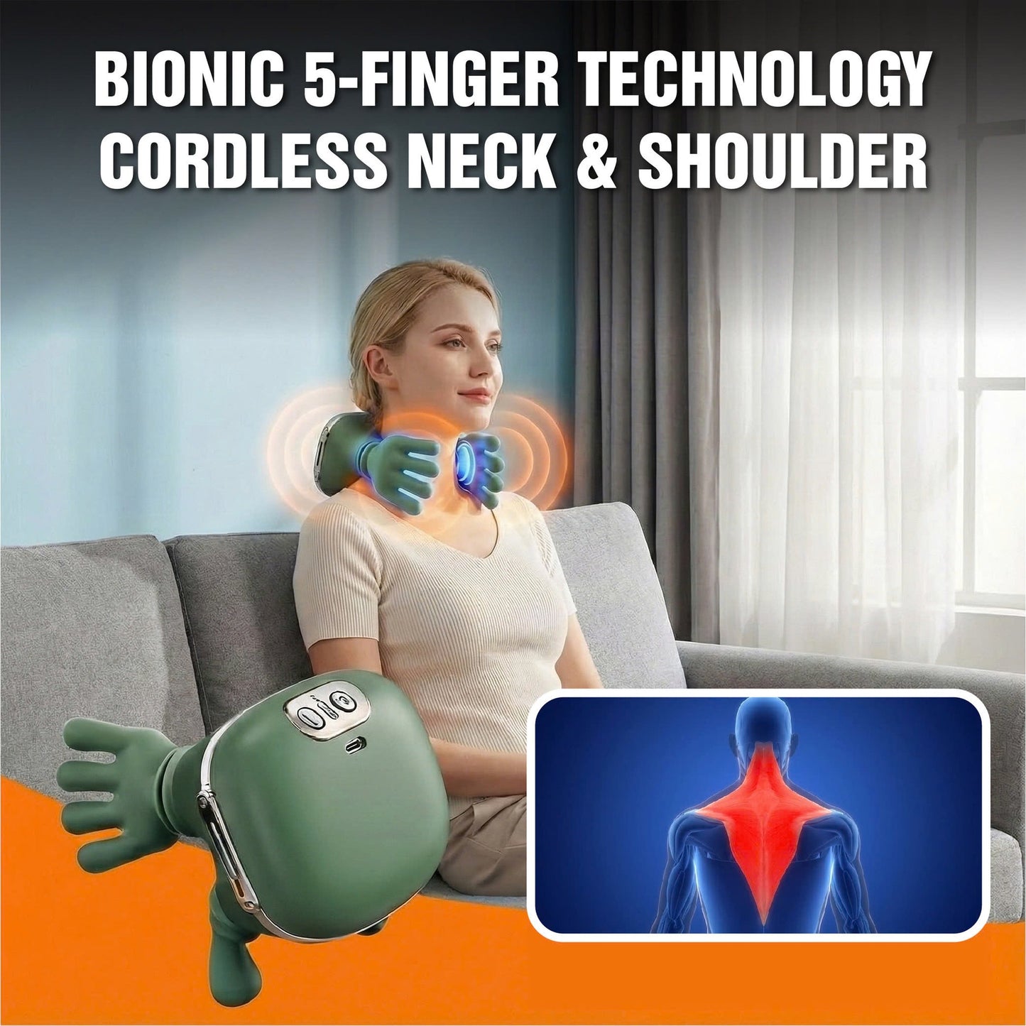 Restvive™ Bionic Hand Neck & -Shoulder Massager