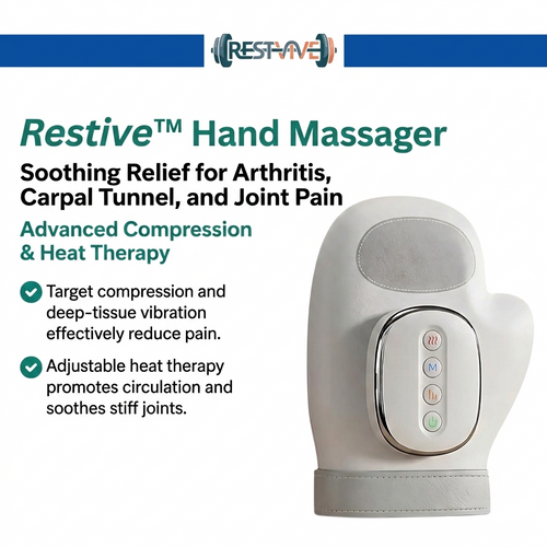 Hand Massager for Arthritis, Carpal Tunnel & Joint Pain
