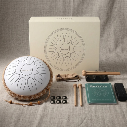 Restvive® Serenity Steel Tongue Drum